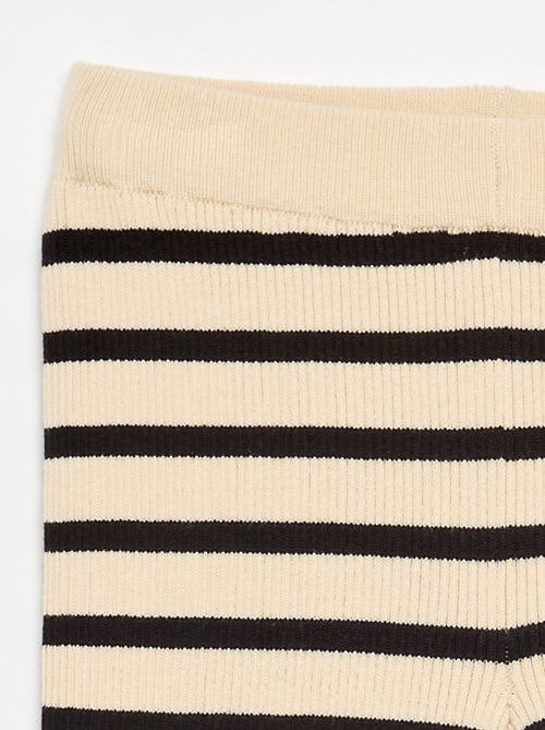 Pantaloni dritti in maglia a tinta unita - Kiabi