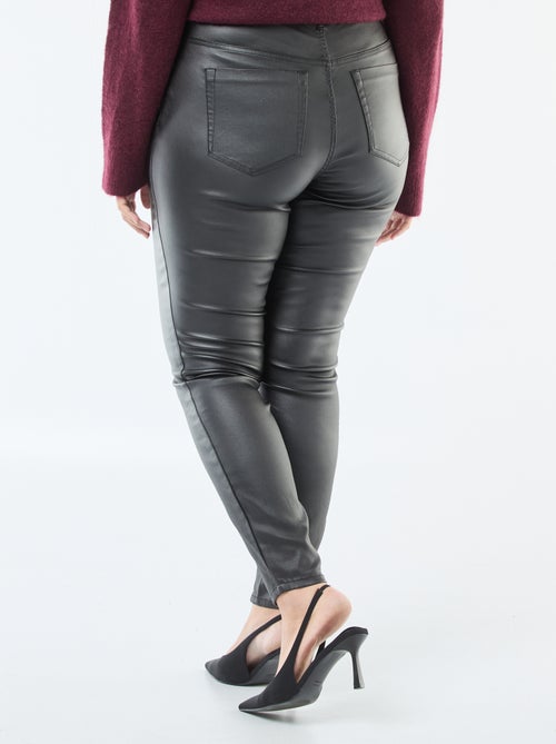 Pantaloni dritti in tessuto satinato - Kiabi