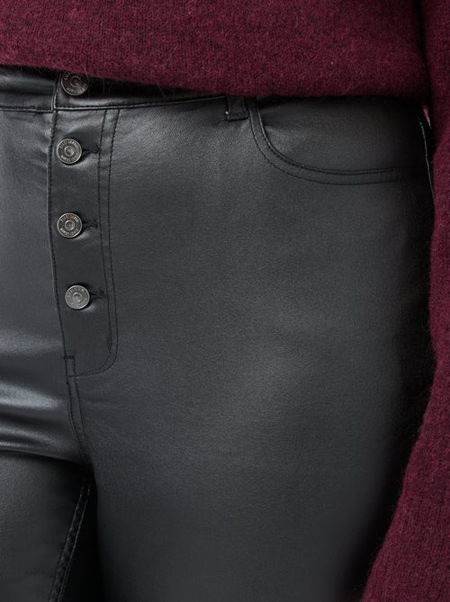 Pantaloni dritti in tessuto satinato - Kiabi