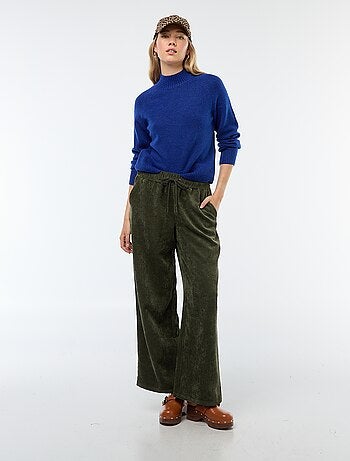 Pantaloni dritti in velluto 'JDY'
