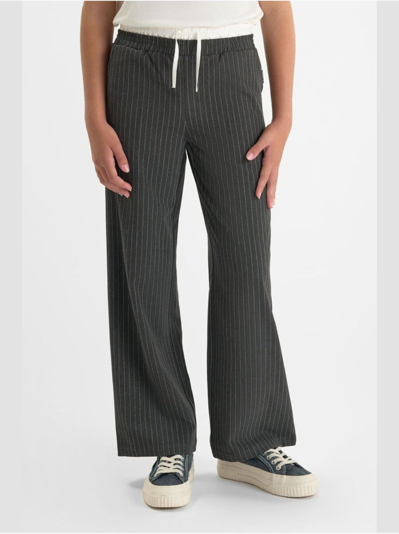 Pantaloni dritti IONAGI Grigio - Kiabi