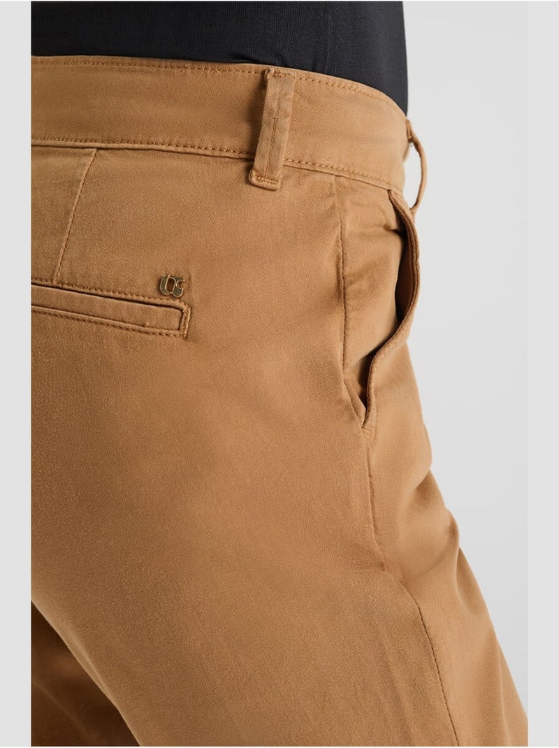 Pantaloni dritti KRISTIN Marrone - Kiabi