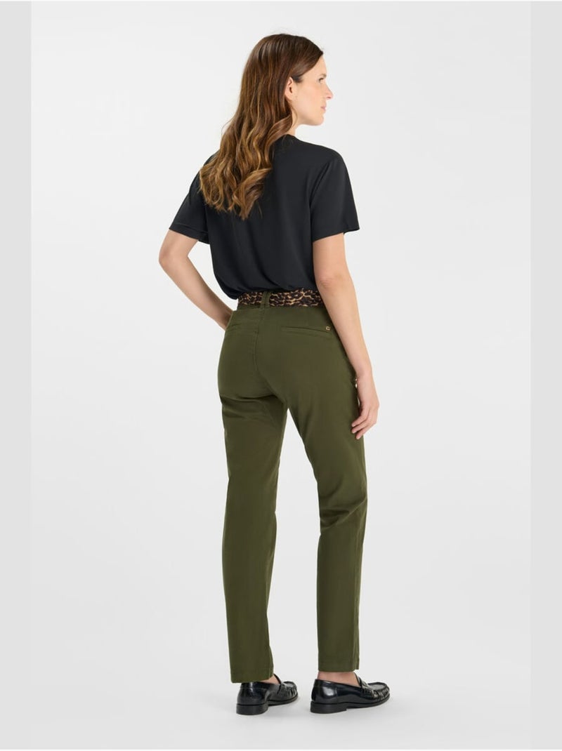 Pantaloni dritti KRISTIN Verde - Kiabi