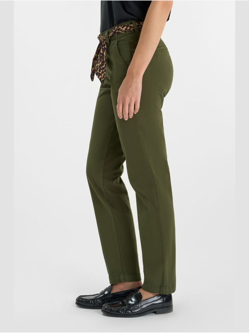Pantaloni dritti KRISTIN Verde - Kiabi