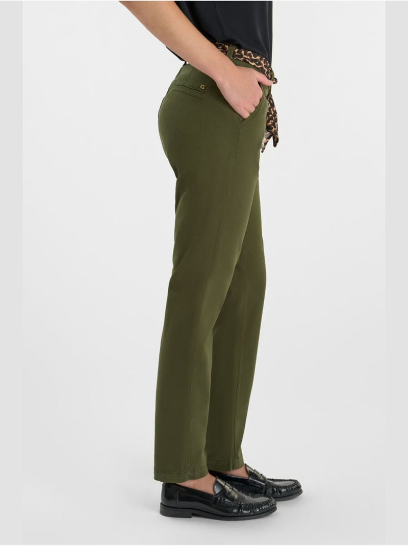 Pantaloni dritti KRISTIN Verde - Kiabi