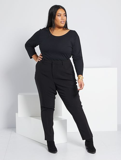 Pantaloni dritti - nero - Kiabi - 20.00€