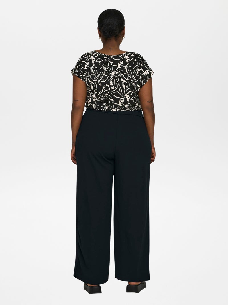 Pantaloni dritti 'Only Carmakoma' NERO - Kiabi