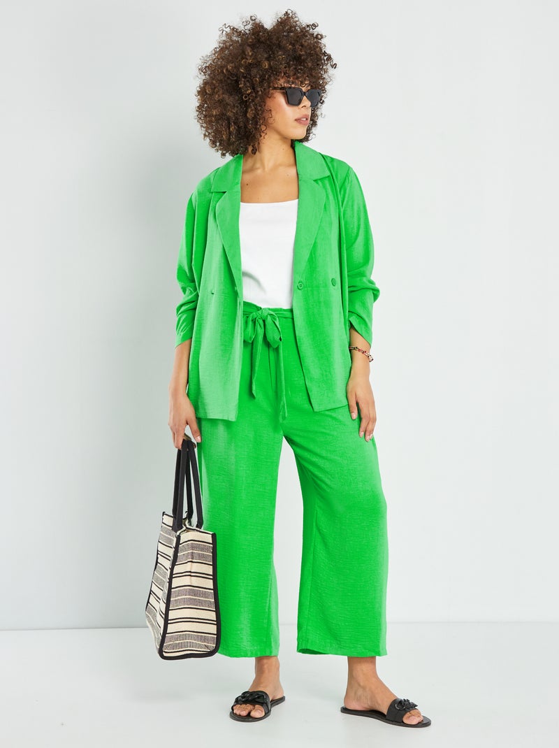 Pantaloni dritti 'Only' VERDE - Kiabi