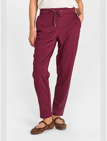 Pantaloni dritti raven