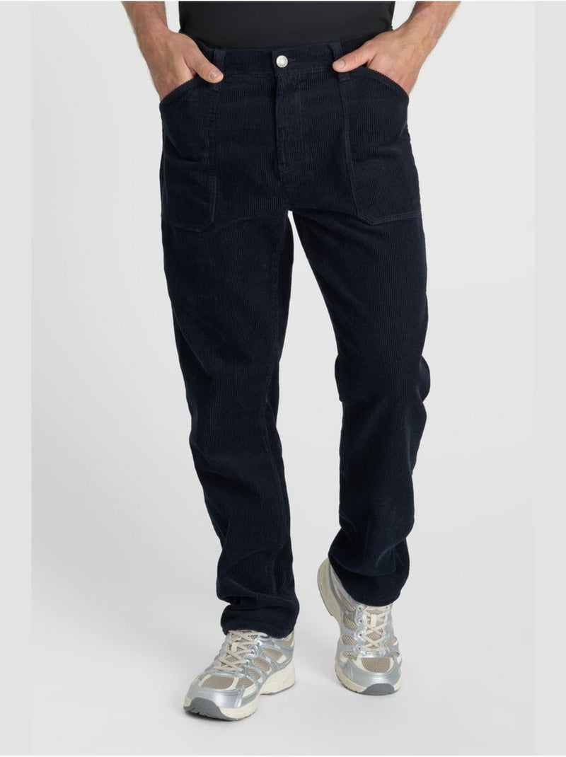 Pantaloni dritti renso Blu - Kiabi