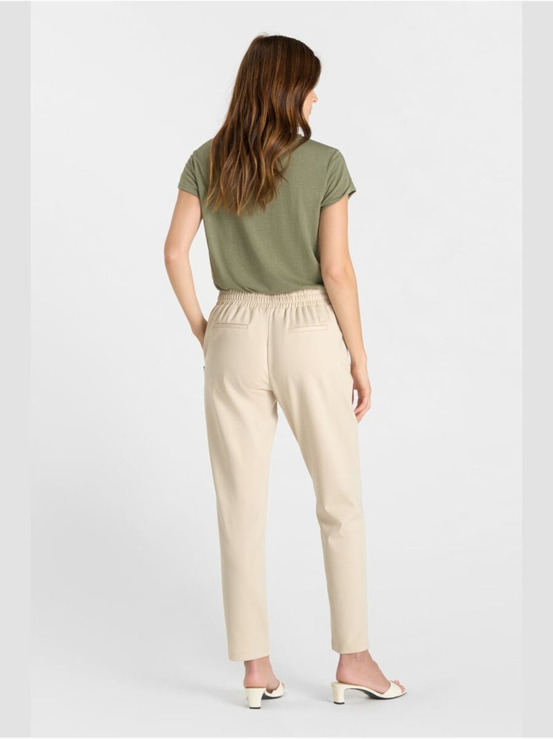Pantaloni dritti ROSI Beige - Kiabi