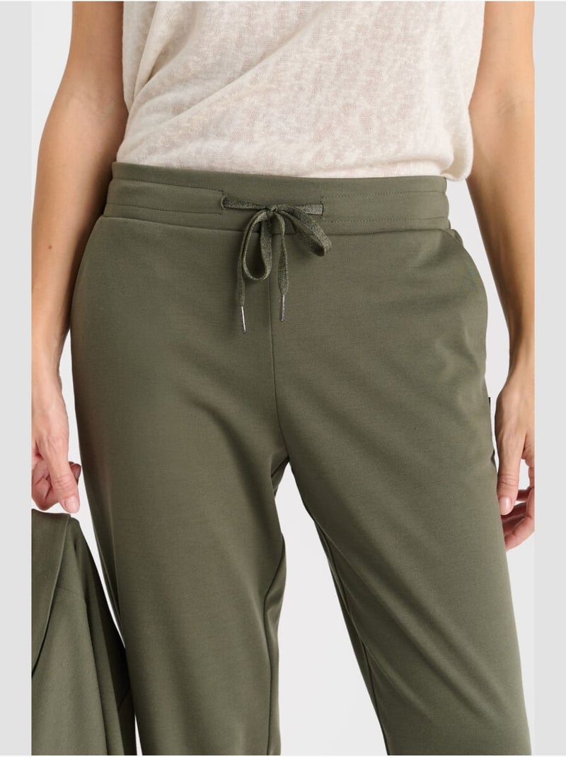 Pantaloni dritti ROSI Cachi - Kiabi