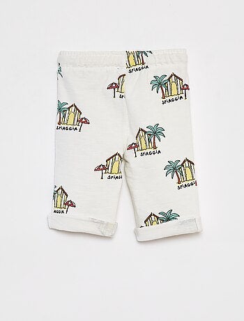 Pantaloni dritti stampati