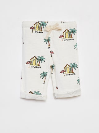 Pantaloni dritti stampati