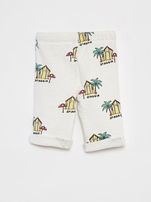 Pantaloni dritti stampati - Kiabi