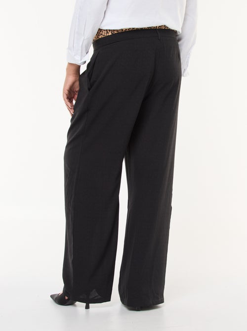 Pantaloni effetto slip leopardato - Kiabi
