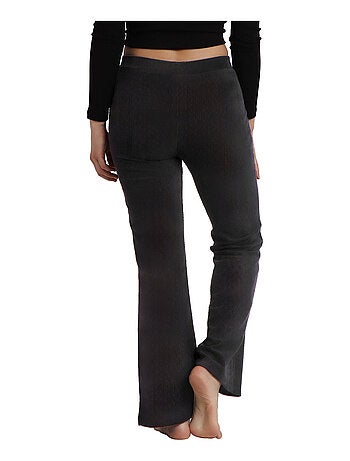 Pantaloni elasticizzati a zampa d'elefante in velluto a coste da donna ADMAS