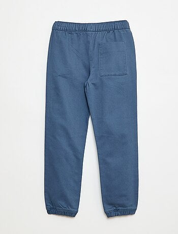 Pantaloni elasticizzati in cotone