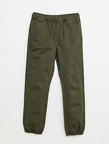 Pantaloni elasticizzati in cotone