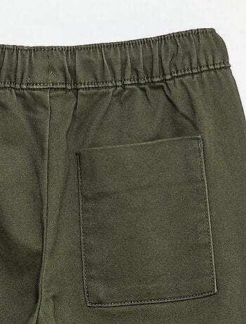 Pantaloni elasticizzati in cotone