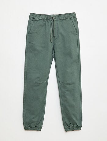 Pantaloni elasticizzati in cotone