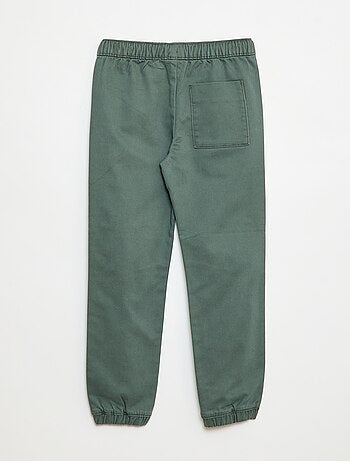 Pantaloni elasticizzati in cotone