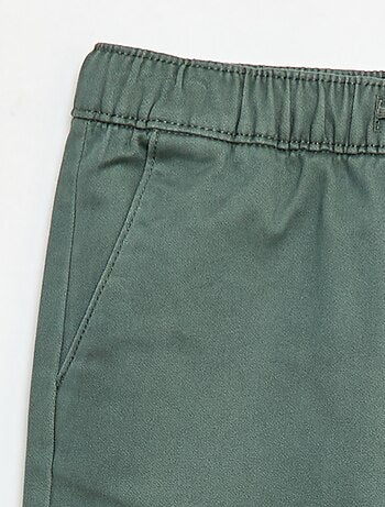 Pantaloni elasticizzati in cotone
