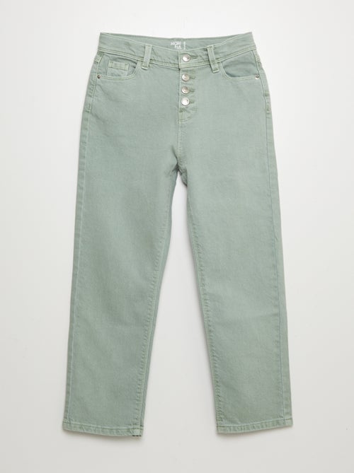 Pantaloni en twill - Taglio + confortevole - Kiabi