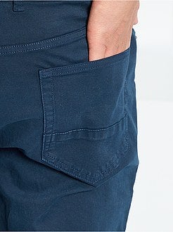 Uomini alti più di 190cm - Pantaloni fitted 5 tasche L36 + 1 m 90 - Kiabi