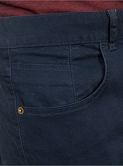Uomini alti più di 190cm - Pantaloni fitted 5 tasche L36 + 1 m 90 - Kiabi
