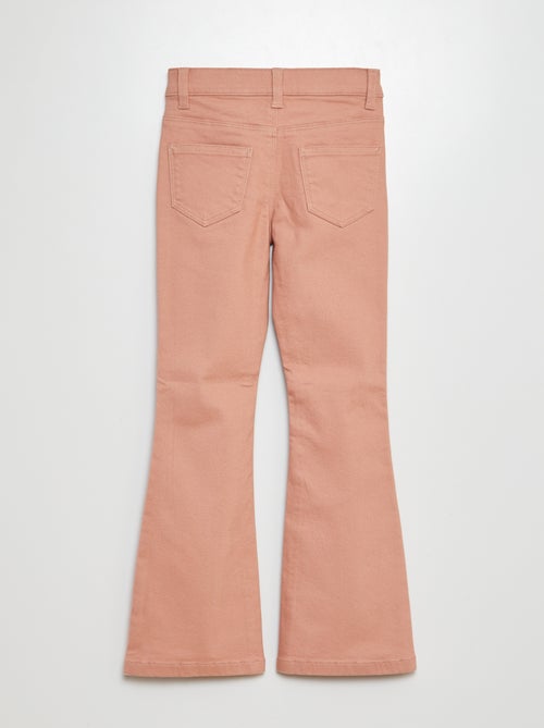 Pantaloni flare - Taglio + aderente - Kiabi