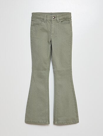 Pantaloni flare - Taglio + aderente