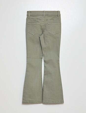 Pantaloni flare - Taglio + aderente