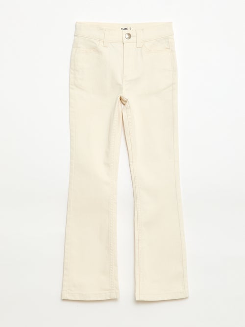 Pantaloni flare - Vestibilità più aderente - Kiabi