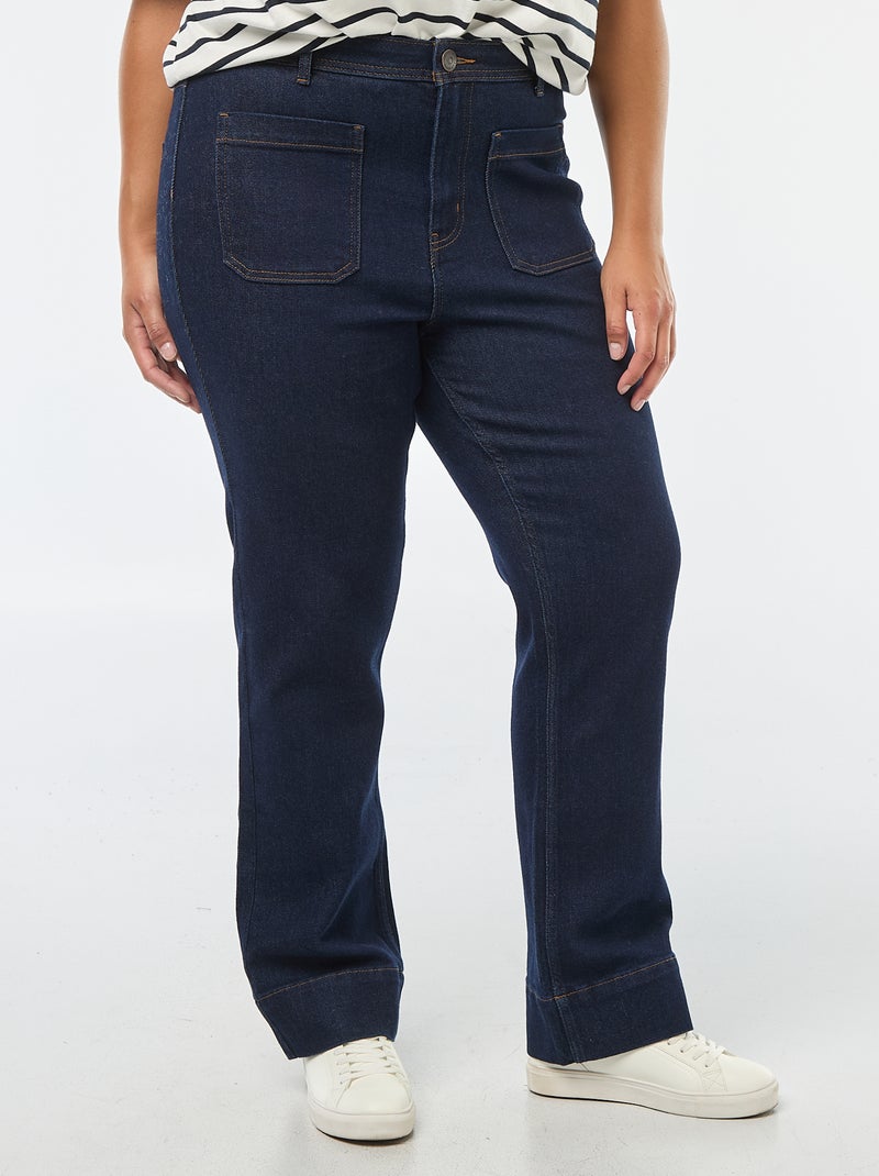 Pantaloni flare Blu - Kiabi