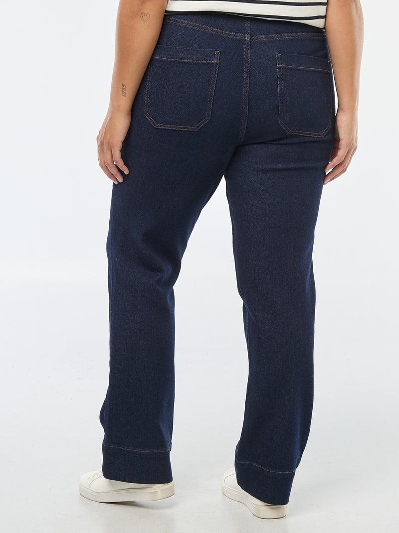 Pantaloni flare Blu - Kiabi