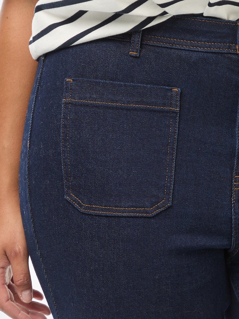 Pantaloni flare Blu - Kiabi