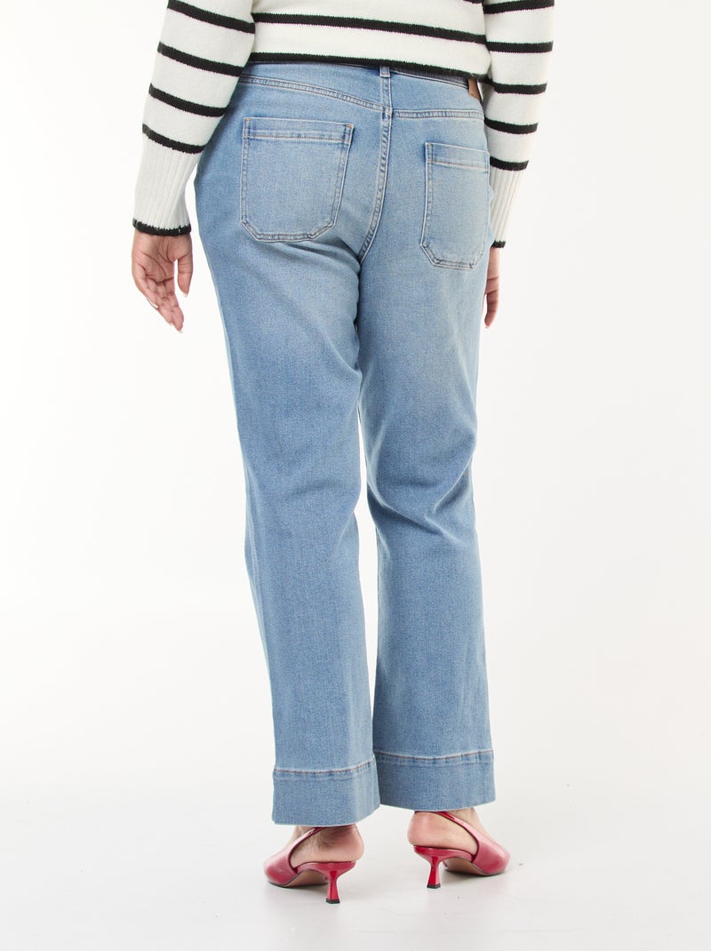 Pantaloni flare Blu - Kiabi