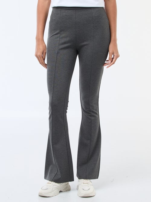 Pantaloni flare in maglia ultra-stretch - Kiabi Pantaloni flare in maglia ultra-stretch - Kiabi