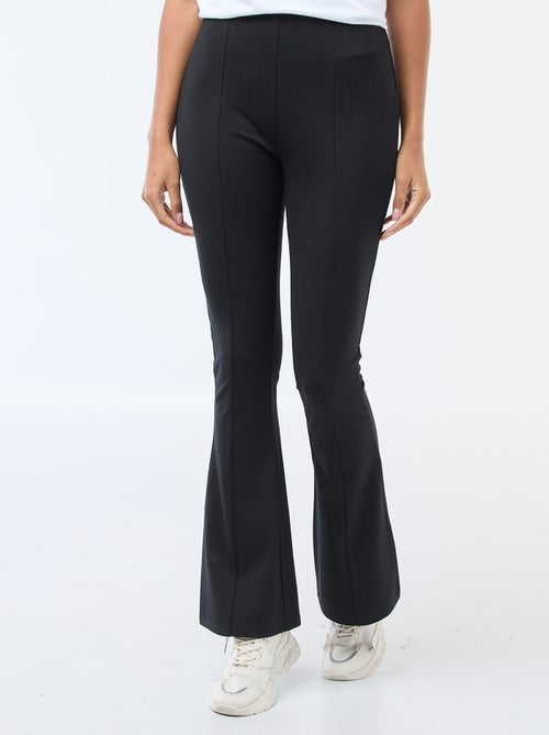 Pantaloni flare in maglia ultra-stretch - Kiabi Pantaloni flare in maglia ultra-stretch - Kiabi