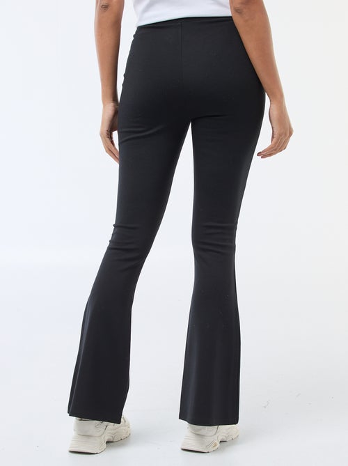 Pantaloni flare in maglia ultra-stretch - Kiabi Pantaloni flare in maglia ultra-stretch - Kiabi