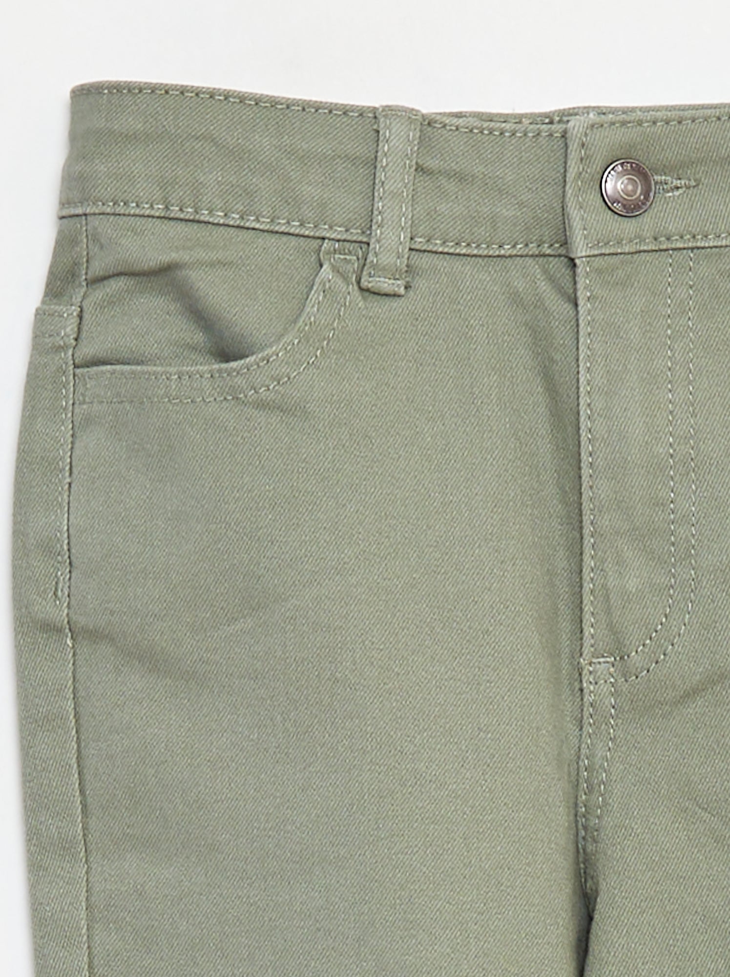 MAX-D555 – Pantaloni Chino Con Vita Regolabile – Cintura Elastica, Tasche Oblique E Posteriori