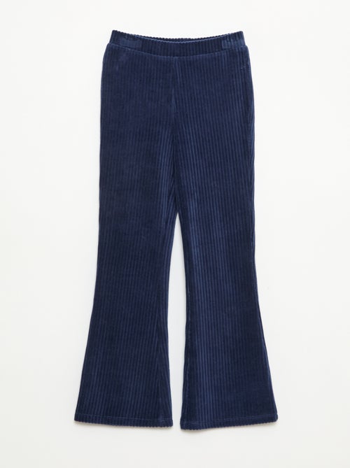 Pantaloni flare in velluto a coste - Kiabi