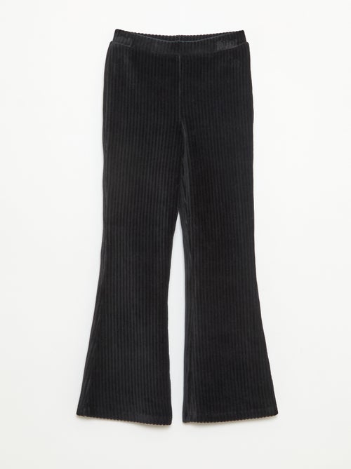Pantaloni flare in velluto a coste - Kiabi