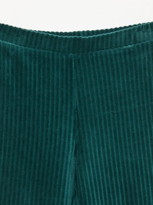 Pantaloni flare in velluto a coste - Kiabi