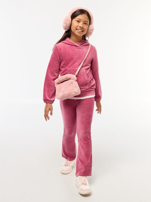 Pantaloni flare in velluto a coste - Kiabi