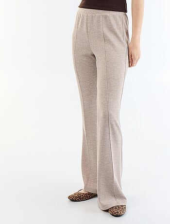 Pantaloni flare morbidi
