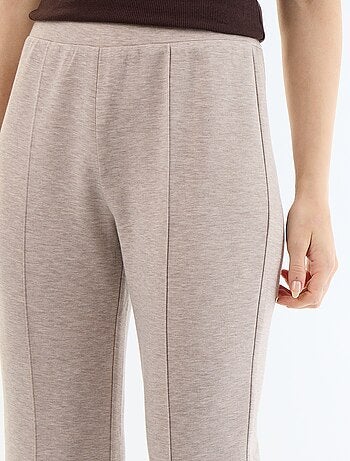 Pantaloni flare morbidi
