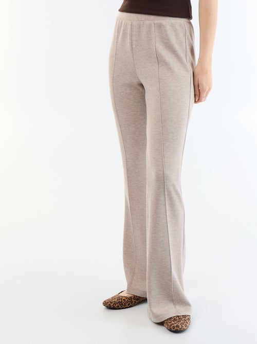 Pantaloni flare morbidi - Kiabi