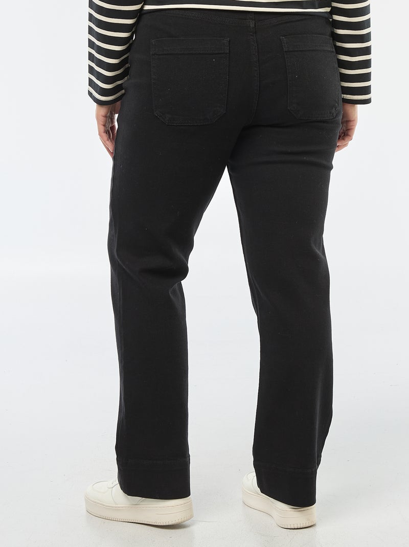 Pantaloni flare Nero - Kiabi